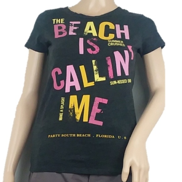 Old Navy The Beach Is Callin Me Top - Picture 1 of 4